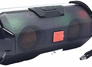 Portable Bluetooth Speaker with RGB LED Lights