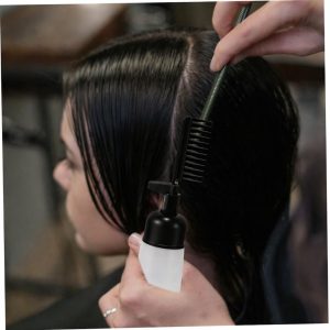 Hair Applicator Bottle with Comb and Cap