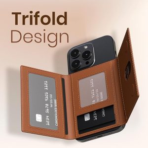 Tri-Fold Magnetic Wallet