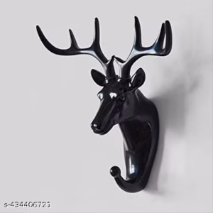 Plastic Deer Head Hanging Hook