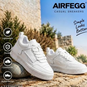 Layasa Platform White Sneakers