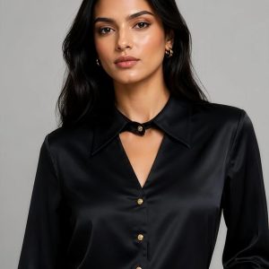 Cove & Lane LustraSatin Shirt