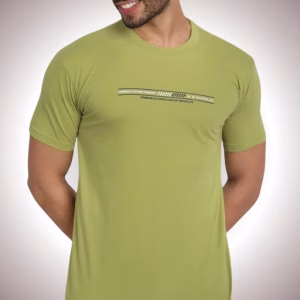 Men Solid Round Neck T-Shirt